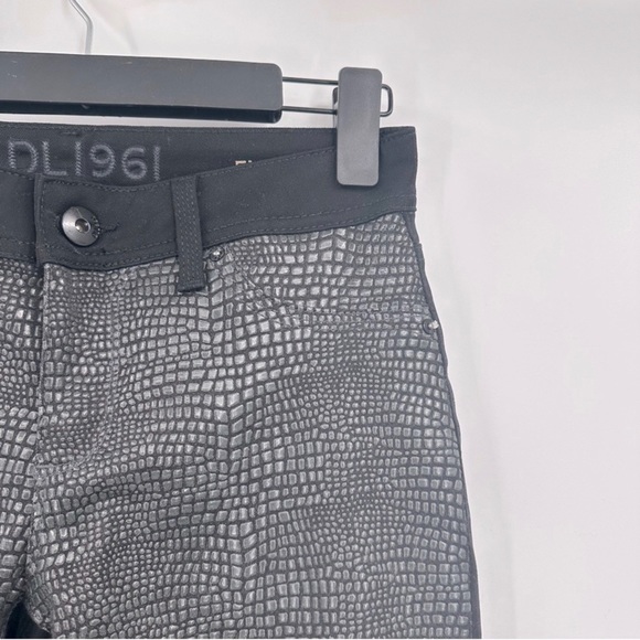 DL1961 Emma Leggings Women’s Size 27 4WAY Stretch Python Print Jeans Pants - Picture 12 of 16